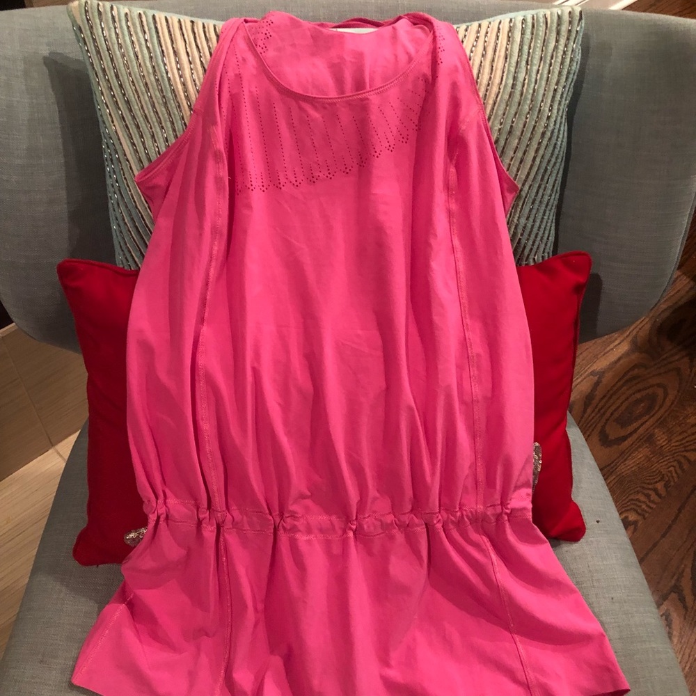 Lululemon tank pink size 4